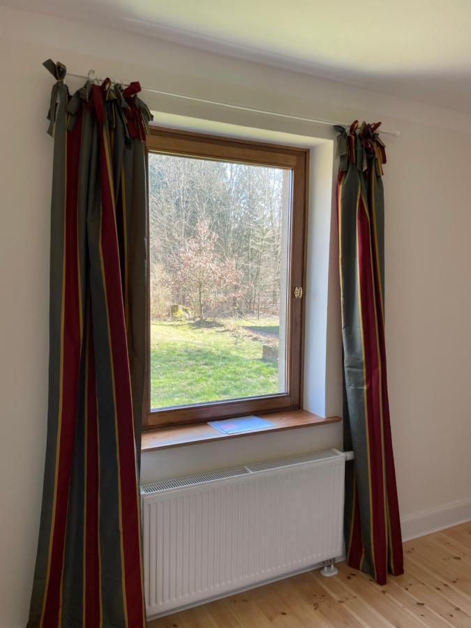 Apartamento Schellnhof Forsthaus Am Waldrand Nidda Exterior foto