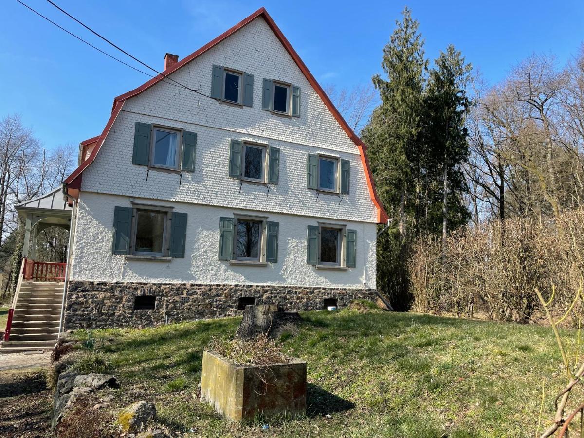Apartamento Schellnhof Forsthaus Am Waldrand Nidda Exterior foto