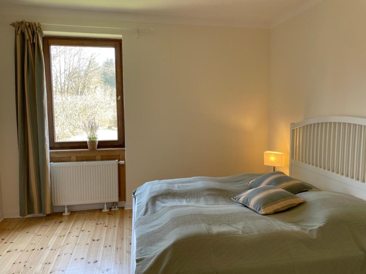 Apartamento Schellnhof Forsthaus Am Waldrand Nidda Exterior foto