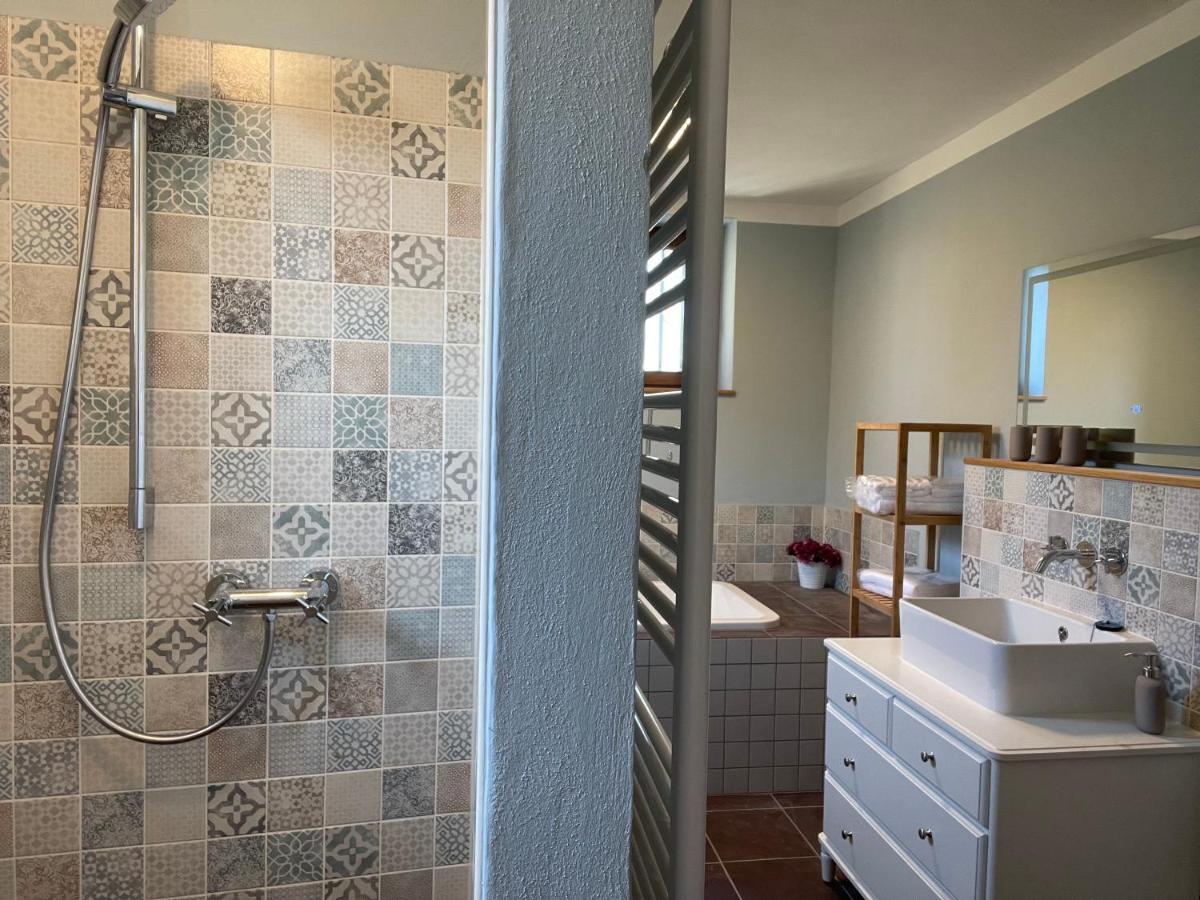 Apartamento Schellnhof Forsthaus Am Waldrand Nidda Exterior foto